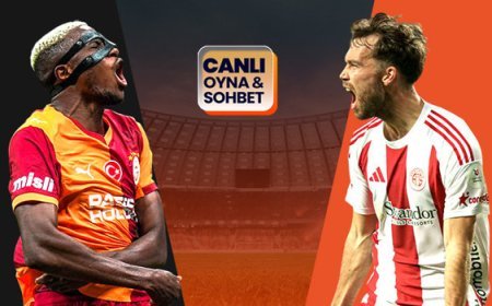 Galatasaray ile Antalyaspor karşı karşıya geliyor! Maçın heyecanı Misli'de