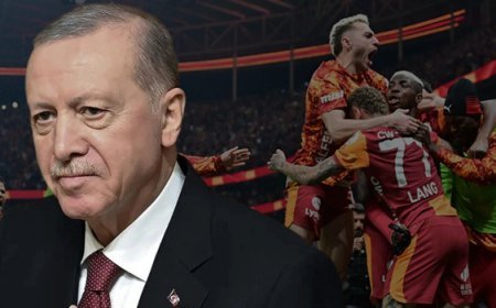 Cumhurbaşkanı Erdoğan'dan şampiyon olan Galatasaray'a tebrik mesajı