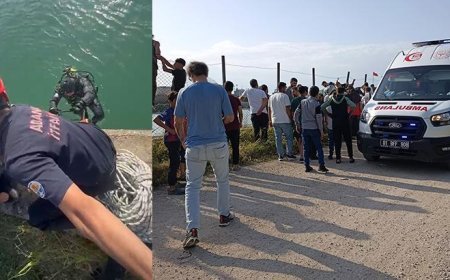Adana'da yüreklerin ağza geldiği olay! Nehirde kaybolan genci su altı polisi kurtardı