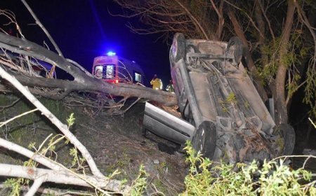 Sivas’ta korkunç kaza! Ağaca çarpıp devrilen araçta 1 kişi öldü, 4 kişi yaralandı