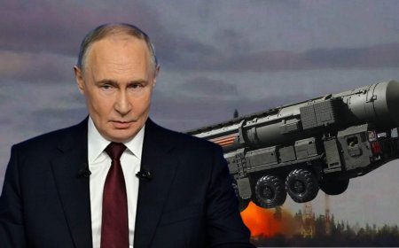 Putin'den 35 bin kilometre menzilli füze açıklaması! Sarmat'ın test atışı yapıldı