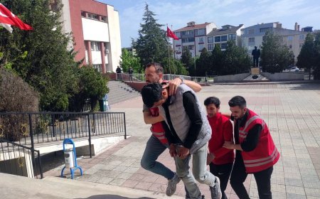 İnşaattan 100 bin lira değerinde elektrik kablosu çalan 2 şüpheli tutuklandı