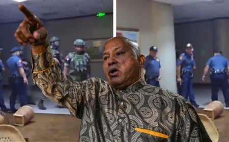 Filipinler Senatosunda sıcak saatler! Silah sesleri duyuldu, Senatör polislerden kaçtı