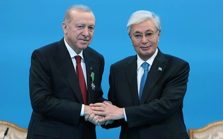 Cumhurbaşkanı Erdoğan’dan Tokayev’e teşekkür: Sarsılmaz kardeşliğin simgesi