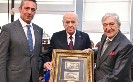 Bahçeli Koç ailesi ile görüştü