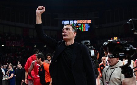 Olympiakos başantrenöründen Fenerbahçe Beko sözleri: 'Çok zor ve yorucu olacak!'