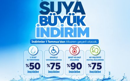Candan Başkan'dan Suya Yüzde 50 İndirim Müjdesi