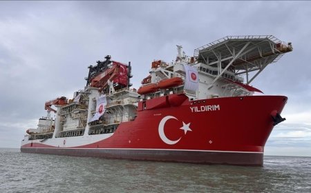 Yıldırım Derin Deniz Sondaj Gemisi, ilk görevi için Filyos'tan ayrıldı