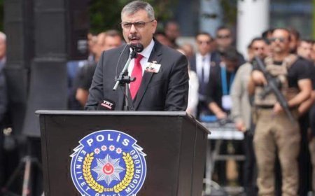 Tekirdağ'da şehit 2 polis memuru için tören / Ek fotoğraflar