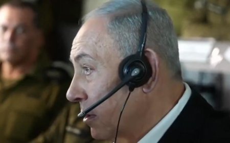 Netanyahu, Sumud Filosu'na saldıran İsrail birliğinin komutanı ile görüştü! 'Sonuna kadar sürdürün'