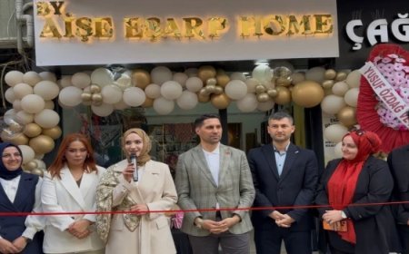 Çerkezköy’de Şıklığın Yeni Adresi By Aise Eşarp Home Açıldı