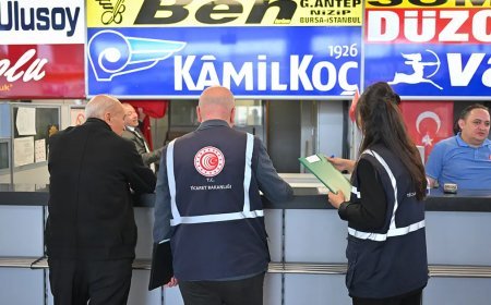 Bayram öncesi hal, otogar ve marketlerde fiyat denetimi