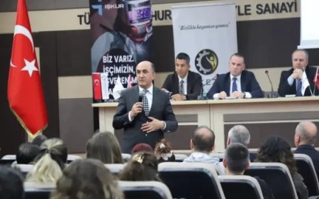 ÇERKEZKÖY’DE ÇTSO’DA İŞVEREN VE SANAYİCİLERE KRİTİK TEFTİŞ BİLGİLENDİRMESİ