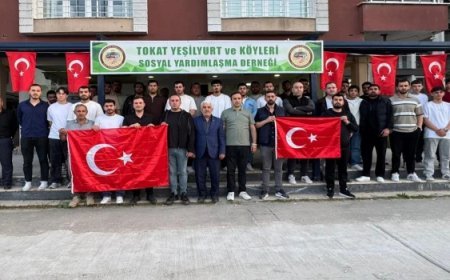 TOKAT YEŞİLYURT VE KÖYLERİ DERNEĞİ’NDEN ŞEHİT POLİSLER İÇİN ANLAMLI DESTEK