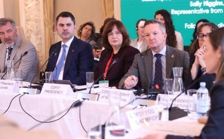 Bakan Kurum: Küresel hedeflerin ulusal eyleme dönüştürülmesi en büyük beklentimiz