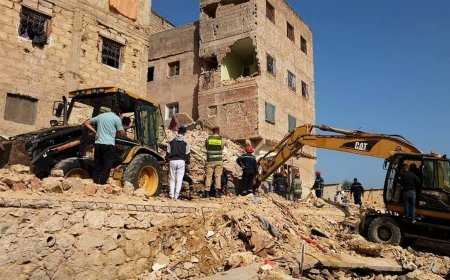 Fas'ta korkunç olay! Dört katlı bina çöktü, çok sayıda ölü var