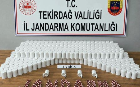Malkara'da 32 bin 868 uyuşturucu hap ele geçirildi