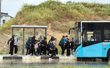 Tekirdağ'da sağanak etkili oldu