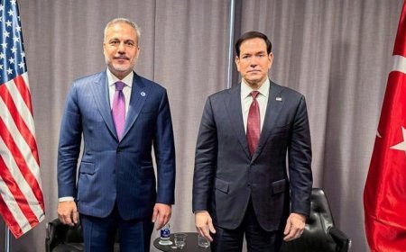 Dışişleri Bakanı Hakan Fidan, ABD'li mevkidaşı Rubio ile görüştü