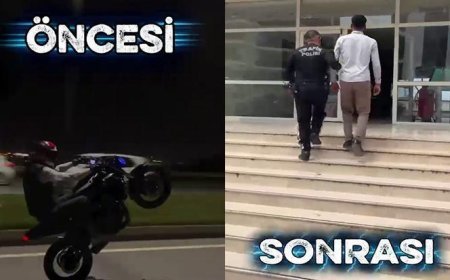 Sosyal medyada paylaşınca yakayı ele verdi! Tek teker şovunun faturası ağır oldu
