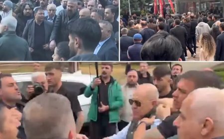 CHP Genel Merkezi'nde tahliye gerginliği. Özgür Özel ve ekibi Meclis'e yürüdü