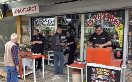 Kurban Bayramı öncesinde bıçakçılarda yoğunluk