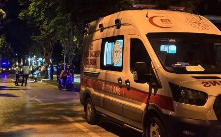 Refüje çarpan motokurye hayatını kaybetti