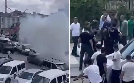 Şırnak'ta akrabalar birbirine girdi! Çevik Kuvvet biber gazıyla müdahale etti: Çok sayıda yaralı ve gözaltı var