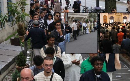 Kurban Bayramı namazının 3 kez kılındığı cami! 'Farklı ülkelerden Müslümanlar akın etti'