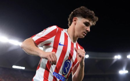 Atletico Madrid, Barcelona ile dalga geçti! Julian Alvarez...