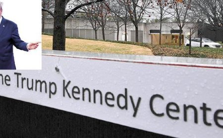‘Sanat merkezinden Trump adı kaldırılsın’