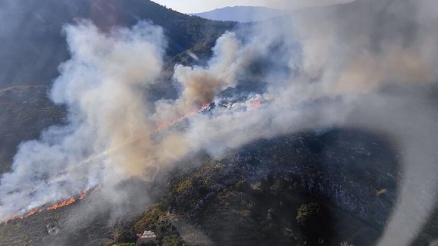 SON DAKİKA: Muğla Marmaris'te orman yangını çıktı