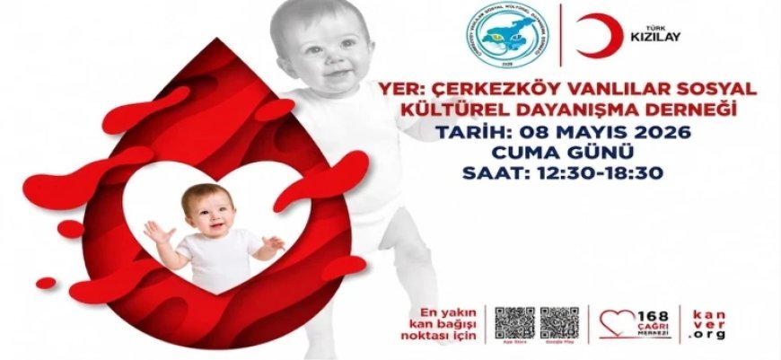 VANLILAR DERNEĞİ’NDE KAN BAĞIŞI ORGANİZASYONU DÜZENLENECEK
