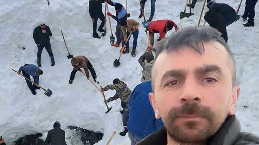 126 gün sonra kar altından çıkarıldı! Ekipleri yıkan manzara: Belinde ekmek poşeti, elinde bisküvi