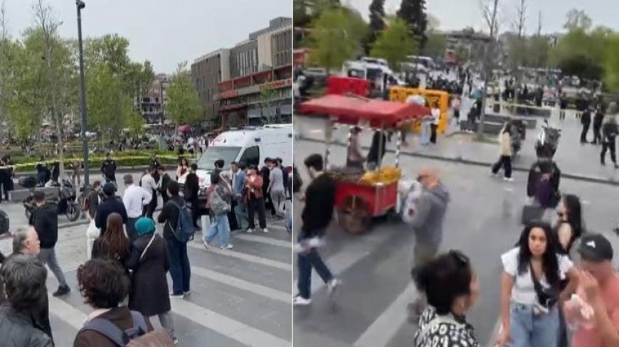 Beşiktaş'ta hareketli dakikalar! İskele önünde bıçaklı kavga; yaralılar var