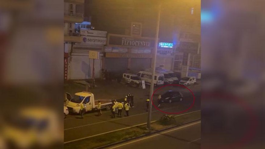 Hem alkollü hem ehliyetsiz! Yakalanınca sinir krizi geçirdi