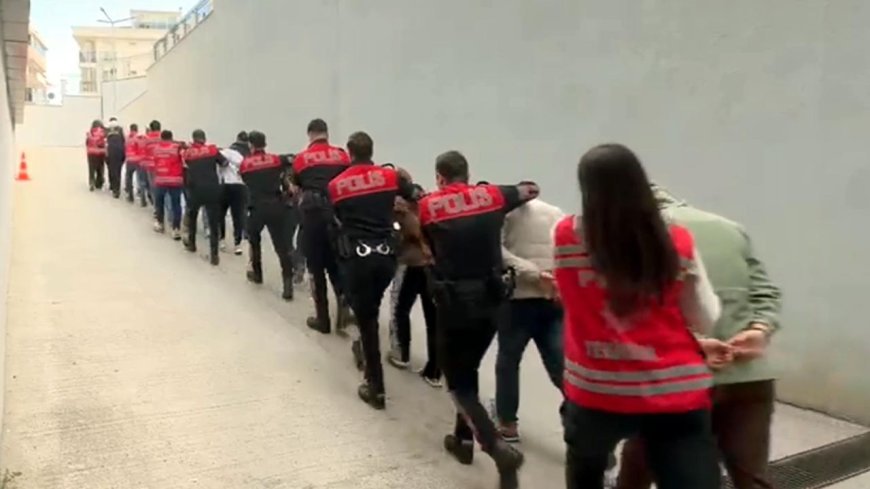 Tekirdağ'da fuhuş operasyonunda 11 tutuklama