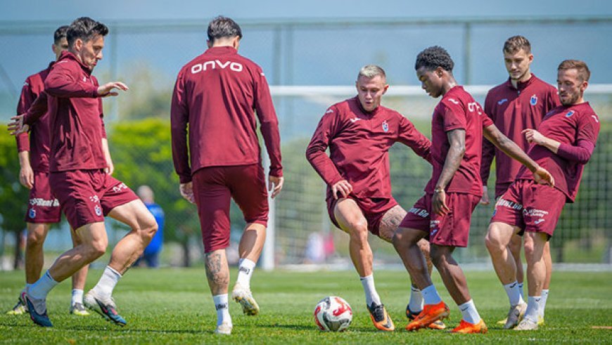 Trabzonspor, Ankara'daki kupa maçına hazır!