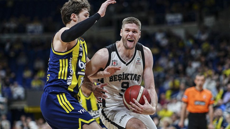 Fenerbahçe Beko 72-85 Beşiktaş GAİN maç sonucu özet (Basketbol Süper Ligi 29. hafta erteleme maçı)