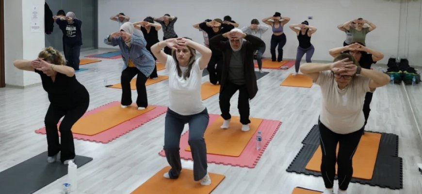 ÇERKEZKÖY BELEDİYESİ BAHAR DÖNEMİ SPOR KURSLARI YOĞUN İLGİYLE DEVAM EDİYOR