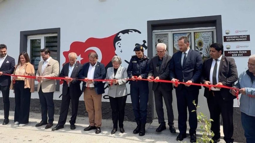 Tekirdağ'da eski okul binası restore edildi, eğitim merkezi oldu