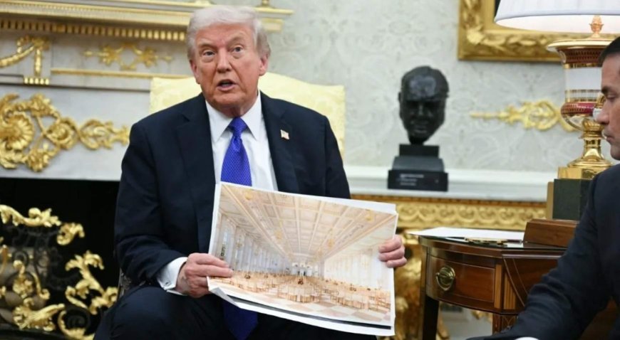 Trump'tan Pekin ziyareti sonrası balo salonu paylaşımı! 'Çin'in var bizim de olmalı'