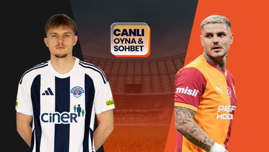 Galatasaray, Kasımpaşa'ya konuk oluyor! Maçın heyecanı Misli'de
