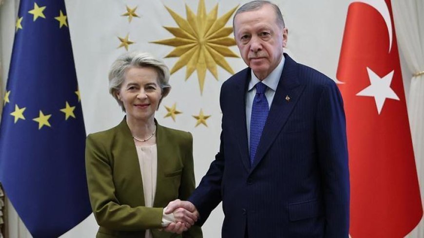 Cumhurbaşkanı Erdoğan Ursula von der Leyen ile görüştü