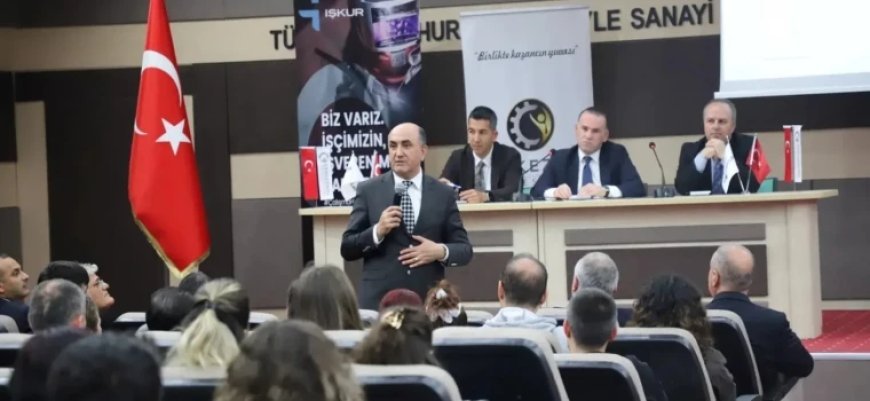 ÇERKEZKÖY’DE ÇTSO’DA İŞVEREN VE SANAYİCİLERE KRİTİK TEFTİŞ BİLGİLENDİRMESİ