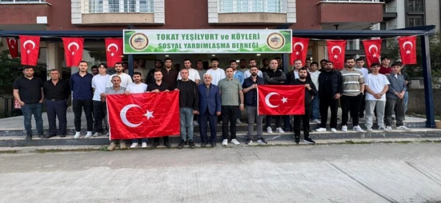 TOKAT YEŞİLYURT VE KÖYLERİ DERNEĞİ’NDEN ŞEHİT POLİSLER İÇİN ANLAMLI DESTEK