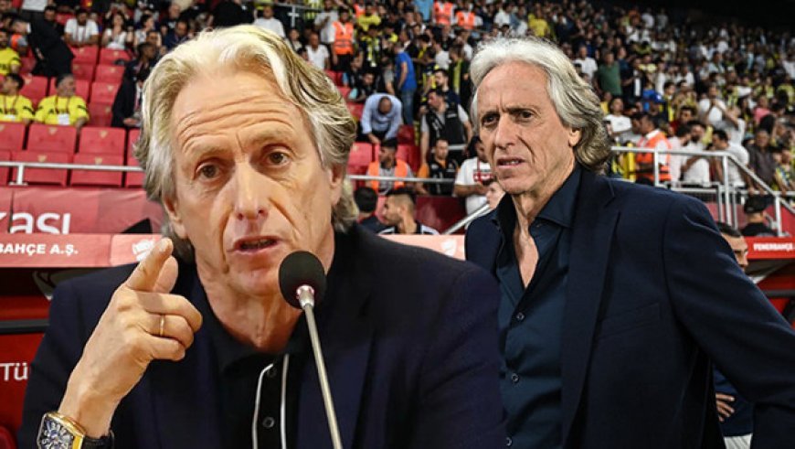 Jorge Jesus'tan yeni açıklama: 'Fenerbahçe'ye kupa kazandırdım'