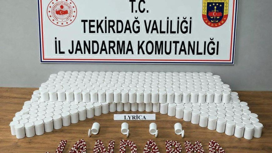Malkara'da 32 bin 868 uyuşturucu hap ele geçirildi