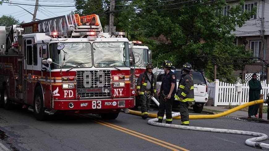 New York'ta tersane yangınına müdahalede patlama! 1 ölü, 36 yaralı