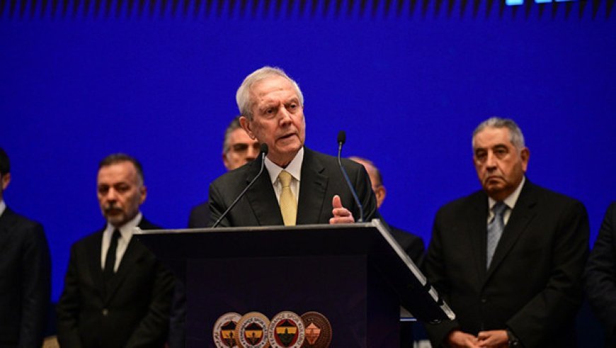 Aziz Yıldırım: 'Fenerbahçe'nin bu gidişatını durdurmak için geliyorum!'